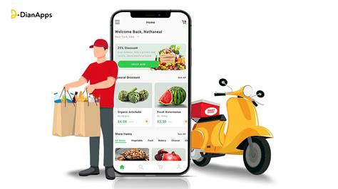 online grocery delivery apps.